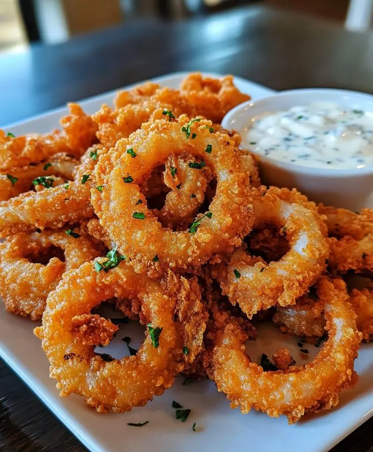 Calamari Pan Fried Rings  