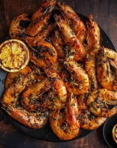 Grilled Jumbo Prawns 