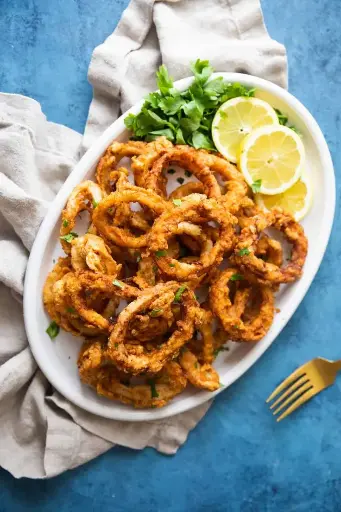 Calamari Coated Fried Rings 